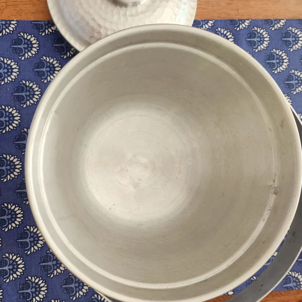 Hammered Silver Bowl